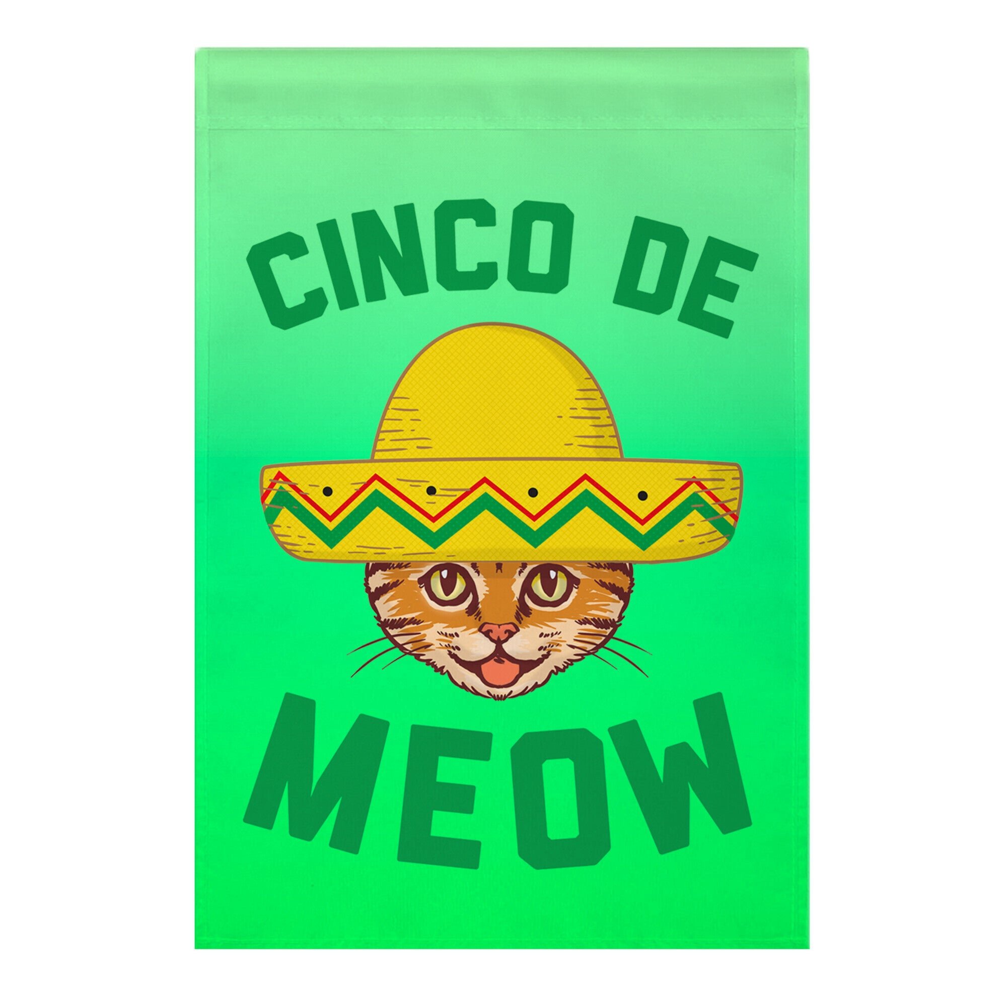 Cinco De Meow Garden Flag